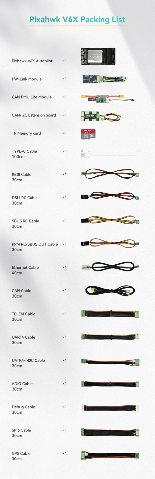 CUAV New Pixhawk V6X Flight Controller