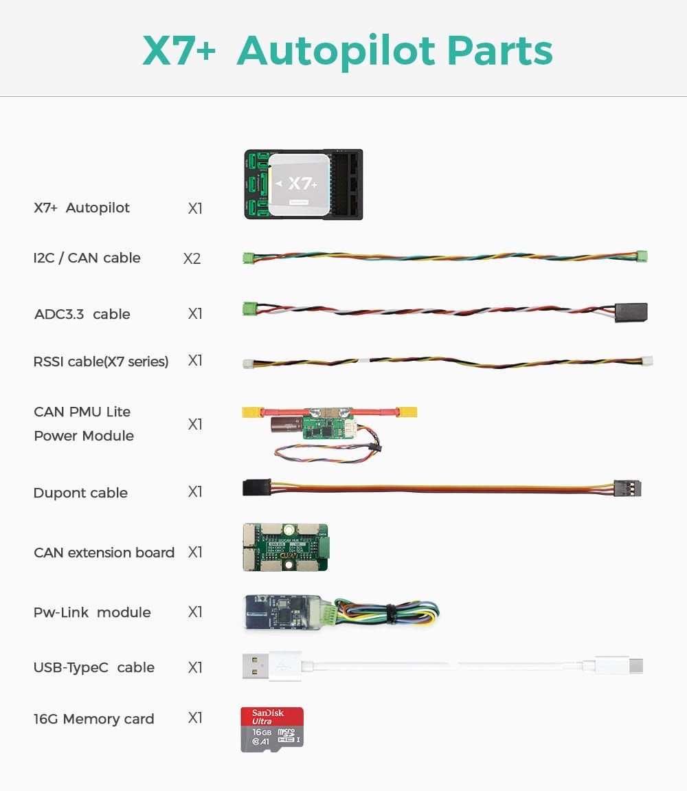 CUAV X7+  Flight Controller Uçuş Kartı